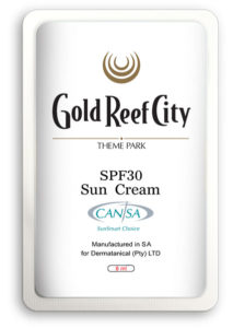branded sun cream