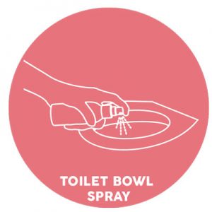 no flush toilet spray